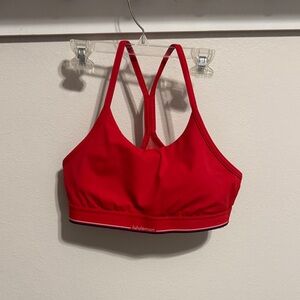lululemon athletica Vibrant Red Sports Bra